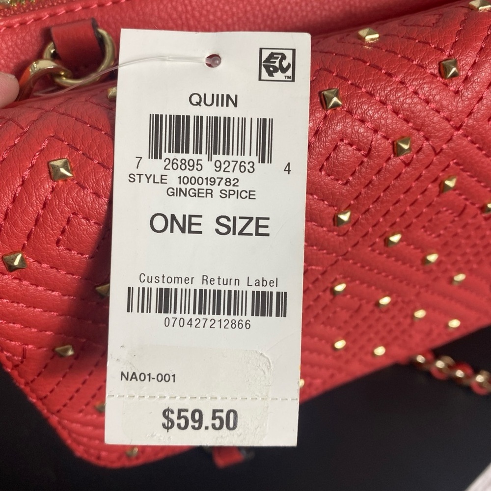 I.N.C. International Concepts Double Crossbody, Orange - Picture 5 of 9